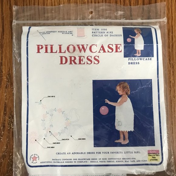 2 new needlepoint projects - pillowcase dress, pillowcase doll New in packages - Picture 2 of 11